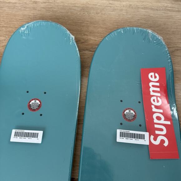 2021 Supreme Dan Colen NYC F/uck Candle Skateboard Deck Set SEALED NEW - Picture 6 of 6